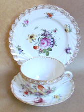 TRIO FLOREALE SCANALATO IN