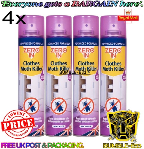Zero clothes moth killer - zero, in