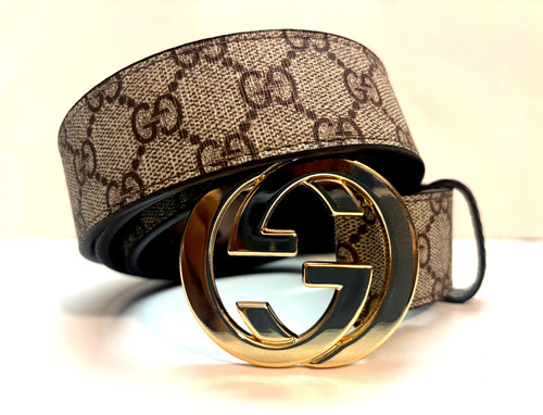 Gucci cintura uomo marrone - gucci,