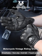 Guanti da moto traforati in