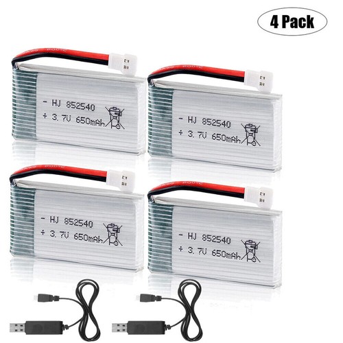 4pcs batteria drone 7v - 4pcs, 3.7v