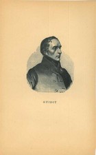 Portrait of Francois Pierre Guillaume Guizot