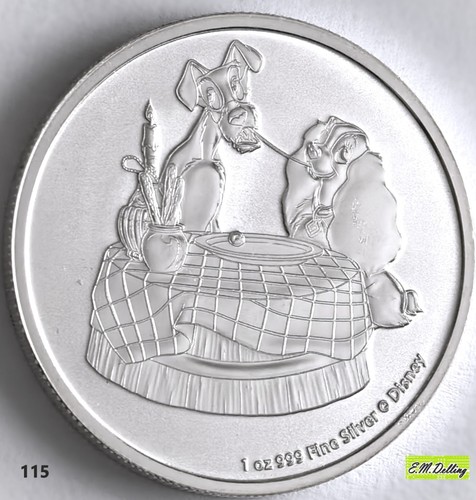 Argento 999 disney susi - 1, oz