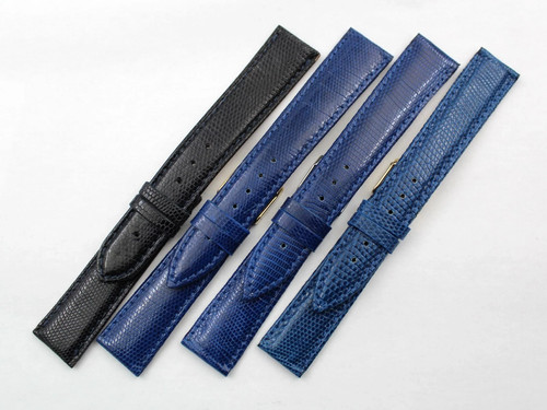 Cinturini vera lucertola blu - cinturini,