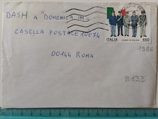 Storia postale repubblica-Incontro tra i corpi di polizia europei 1986