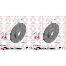 2x ZIMMERMANN Sport Dischi