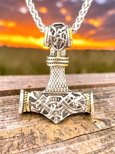 Collana con martello thor - collana,