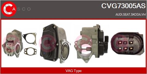 Casco cvg73005as valvola agr - valvola,