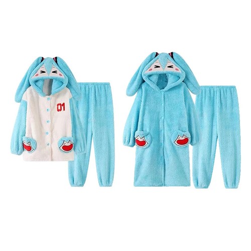Set pigiama peluche caldo