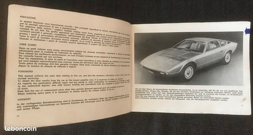 Maserati khamsin conduite - maserati, v8