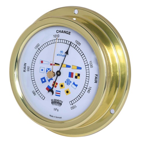 Barometro altitude ottone - barometro,