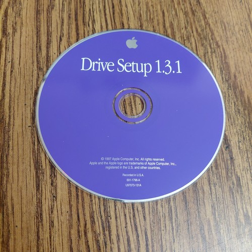 Apple mac drive setup 1 - drive,