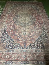 Tappeto Tabriz Persiano Antico 310x200 Autentico Vintage