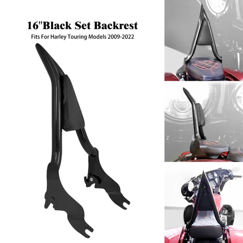 Schienale passeggero nero - 16",
