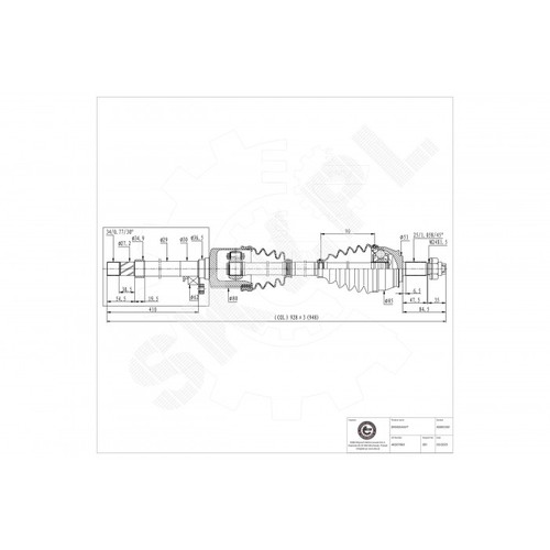 Albero trasmissione cardano - trasmissione,