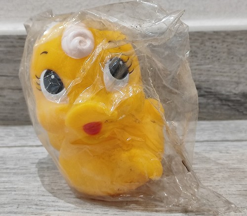 Pupazzo paperella papera gomma - pupazzo,