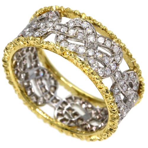 Buccellati anello diamanti - buccellati,