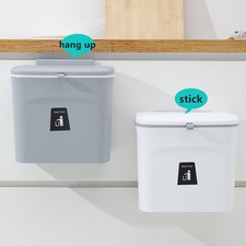 Pattumiera da parete 7L porta