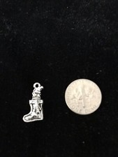 Calza natalizia antica argento