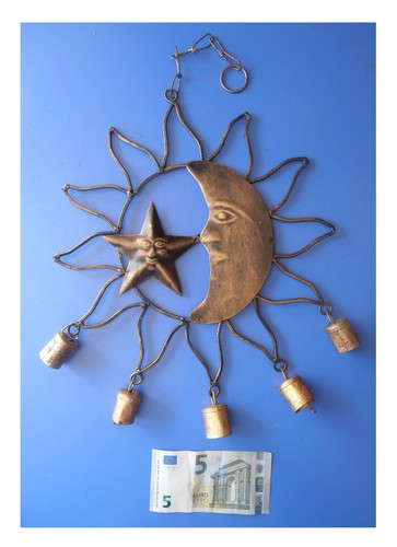 Pendente metallo sole - pendente,