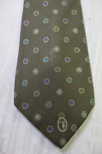 Trussardi 100 seta silk tie - silk,
