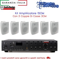 Kit Amplificatore 150W Con 3