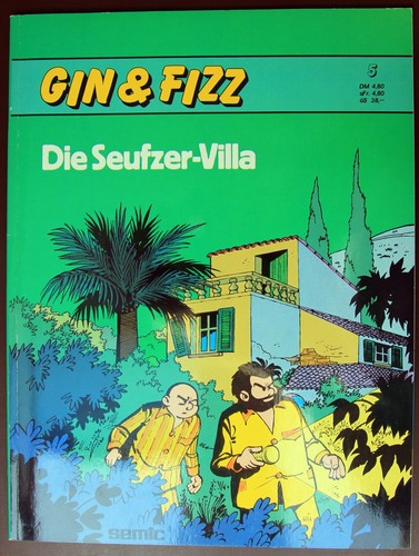 Fumetto gin fizz la villa - "gin,
