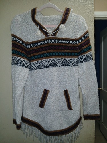 Maglione con cappuccio - , in