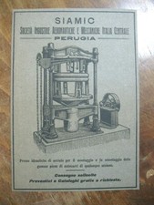 pubblicità PRESSA IDRAULICA