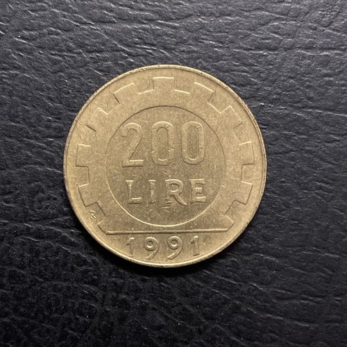 200 lire 1991 moneta italia - 200,