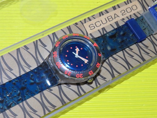 Swatch scuba water drop - scuba,
