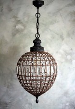 Vintage Crystal Empire Globe