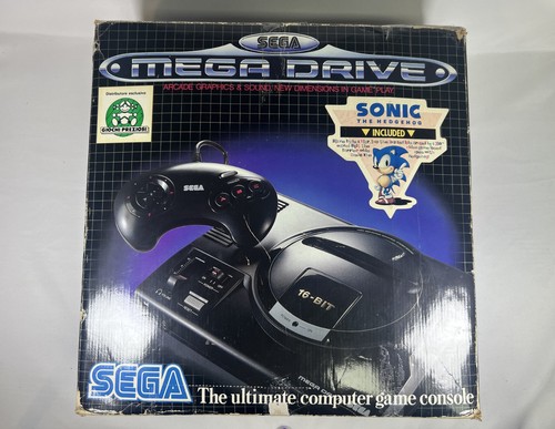 Sega mega drive console box - drive,