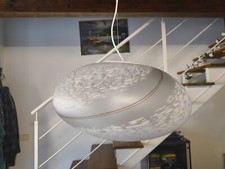 LAMPADARIO A SOSPENSIONE MODELLO GIOVE VETRO DI MURANO MADE IN ITALY 1970's 50cm