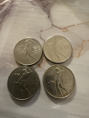Moneta lire piccole - 50,