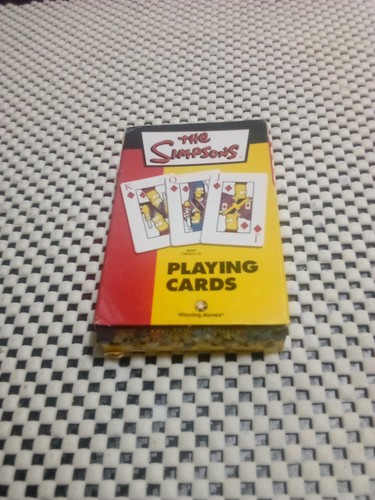 Simpsons pack playing cards - of,