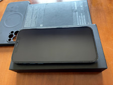 Apple iPhone 12 Pro - 128GB - Pacific Blue (con scatola originale e cover nera)