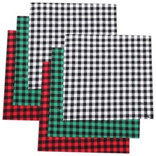  6 pezzi di stoffa di Natale