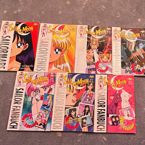 Sailor moon fanbook - moon, ufficiale