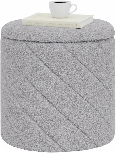 Sgabello rotondo pouf - rotondo,