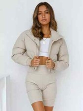 Piumino donna bomber cappotto