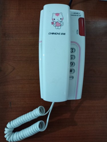 Telefono fisso con tasti