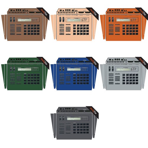 Roland mk1 skin 7 colori - roland,