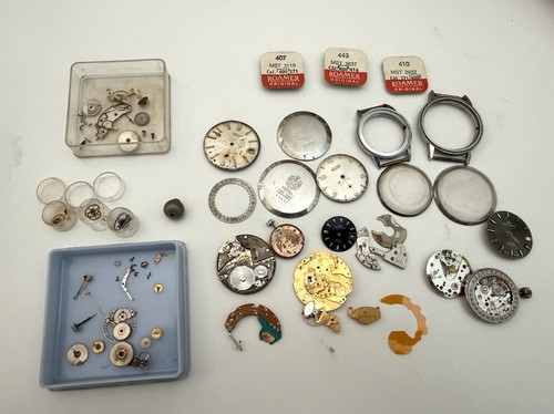 Lotto ricambi orologi vintage - lotto,