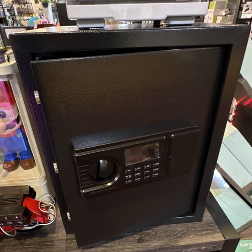 Cassaforte elettronica nera
