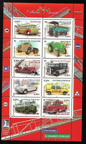 Foglio 2003 63 francobolli - n.,