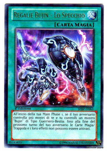 Regalie bujin specchio rara - regalie,