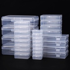 Lots Clear Plastic Storage