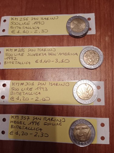 Lotto composto monete da - 8,