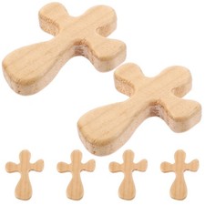 6 pezzi croci in legno croci